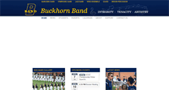Desktop Screenshot of buckhornband.com